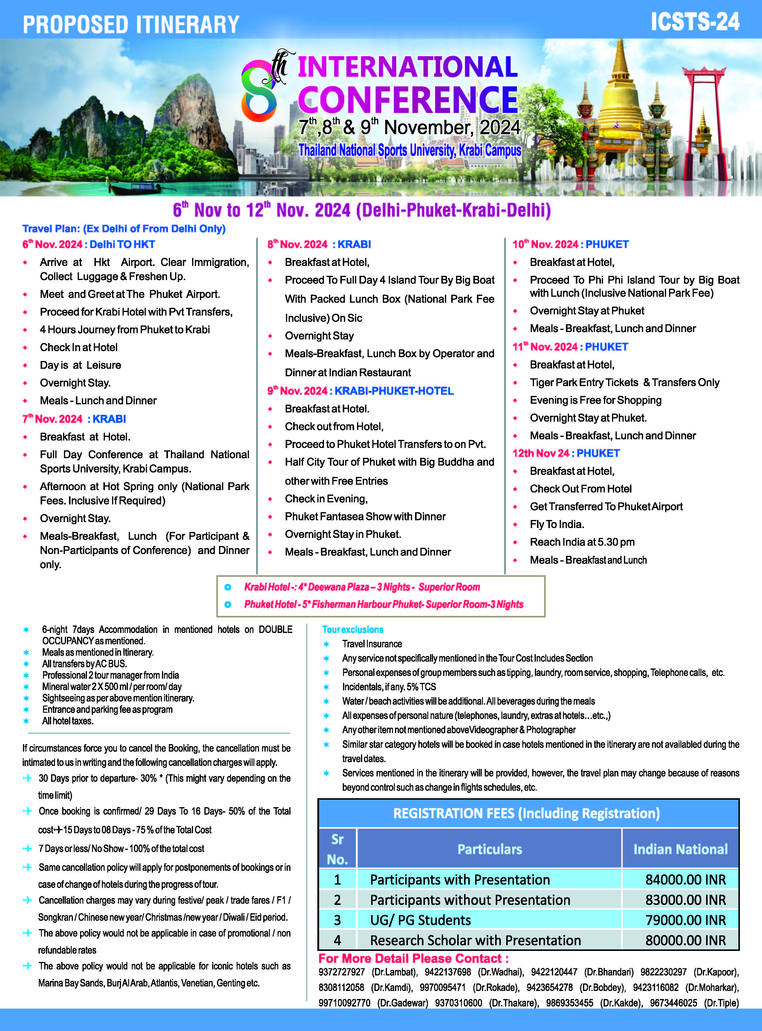 Phuket & Krabi Travel Plan
